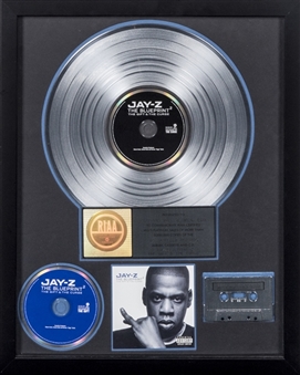 Jay Z: "The Blueprint 2 the Gift and the Curse" RIAA Multiplatinum Sales Award
